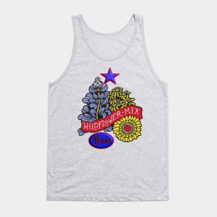 Texas Wildflower Mix Tank Top